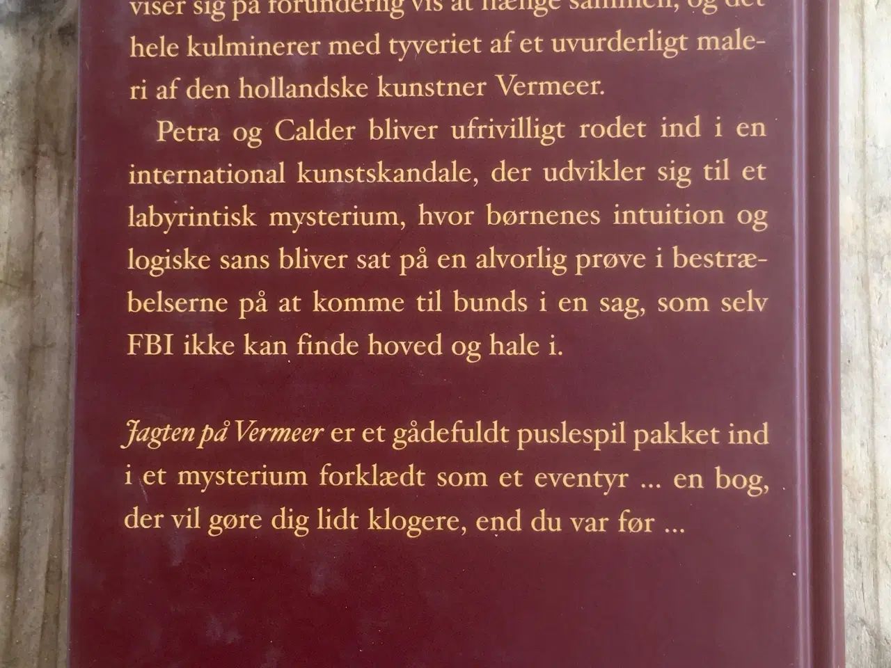 Billede 2 - Jagten på Vermeer, Blue Balliett, genre: eventyr