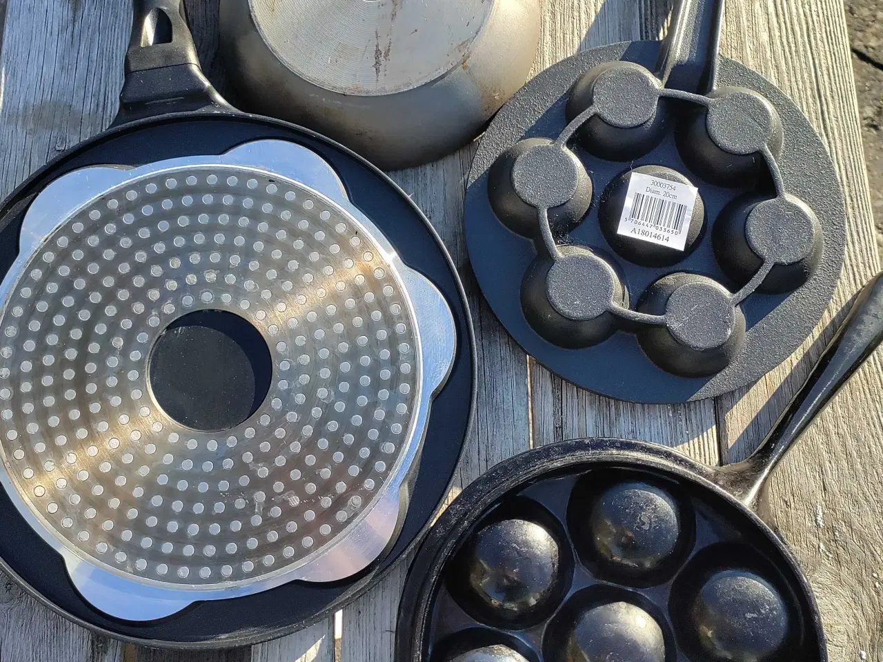 Billede 2 - Æbleskivepander og blinispande