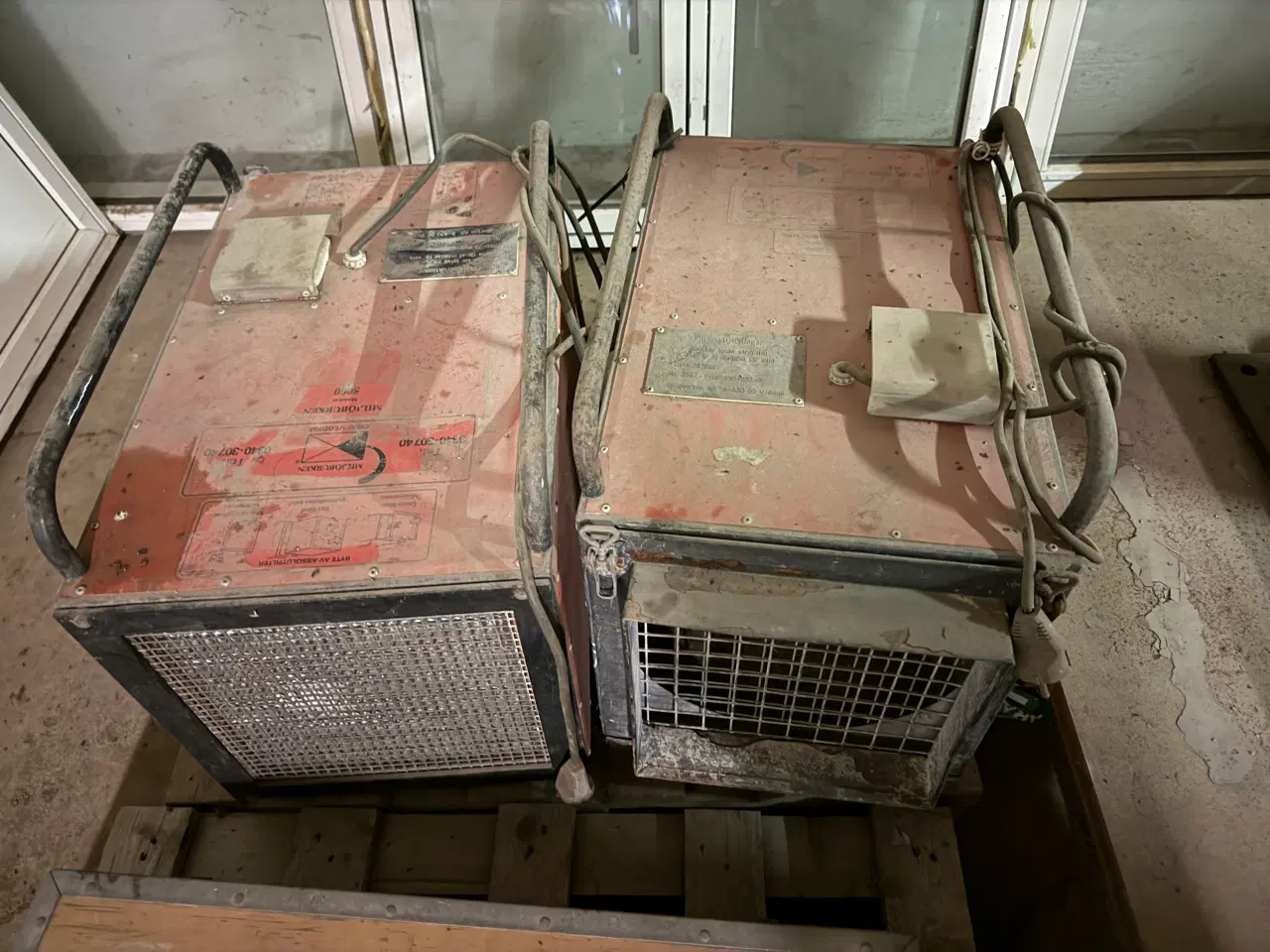 Billede 1 - Luftrenser med filter til miljø sernering 