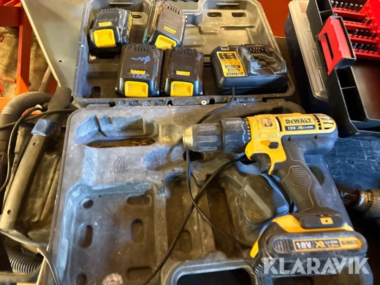 Billede 2 - Skruemaskine og slagnøgle Dewalt, Makita