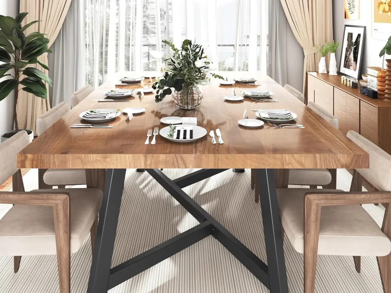 Billede 15 - Bordben til alle slags borde og efter ønske. 