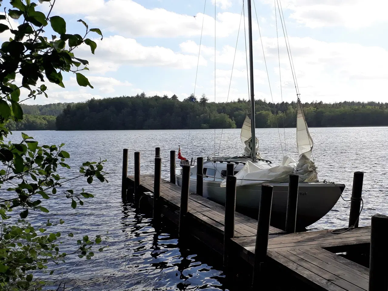 Billede 4 - Vi sælger vores skønne H-båd. Model Elvstrøm