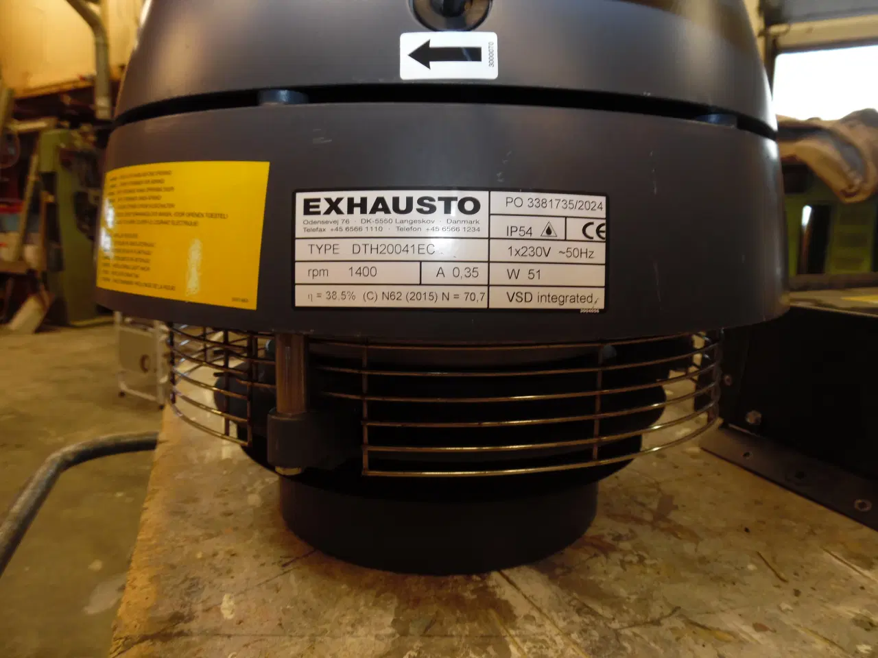 Billede 4 - ventilator til aftræk 