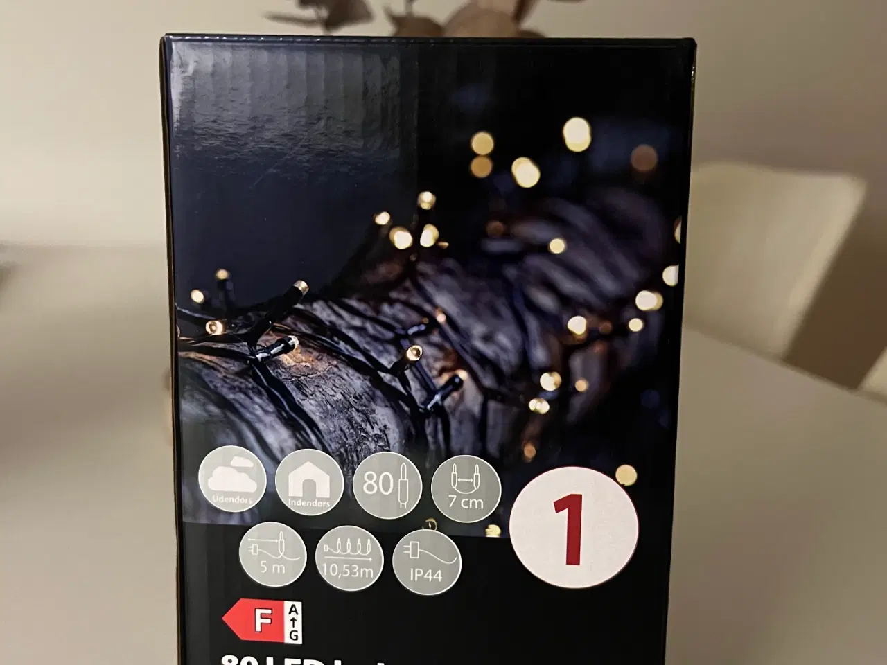 Billede 1 - Ny 80 LED lyskæde