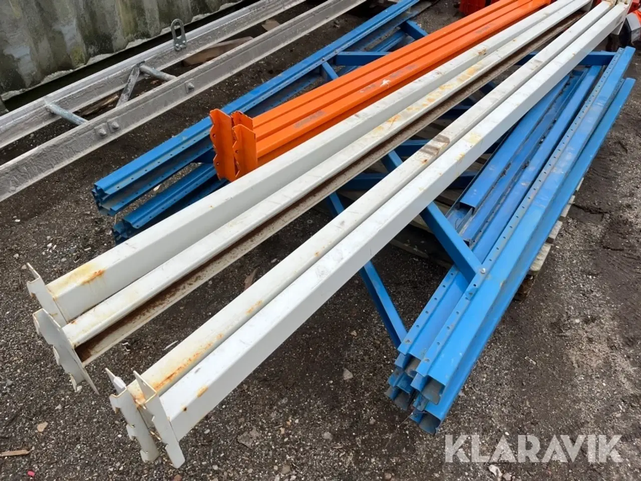 Billede 2 - Pallereol med 4 hylder