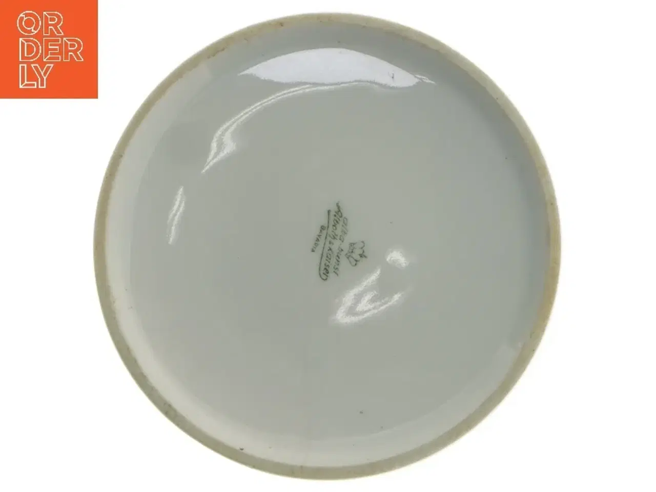 Billede 4 - Krukke med trælåg og automobilmotiv fra Bavaria (str. Ø 11 cm)