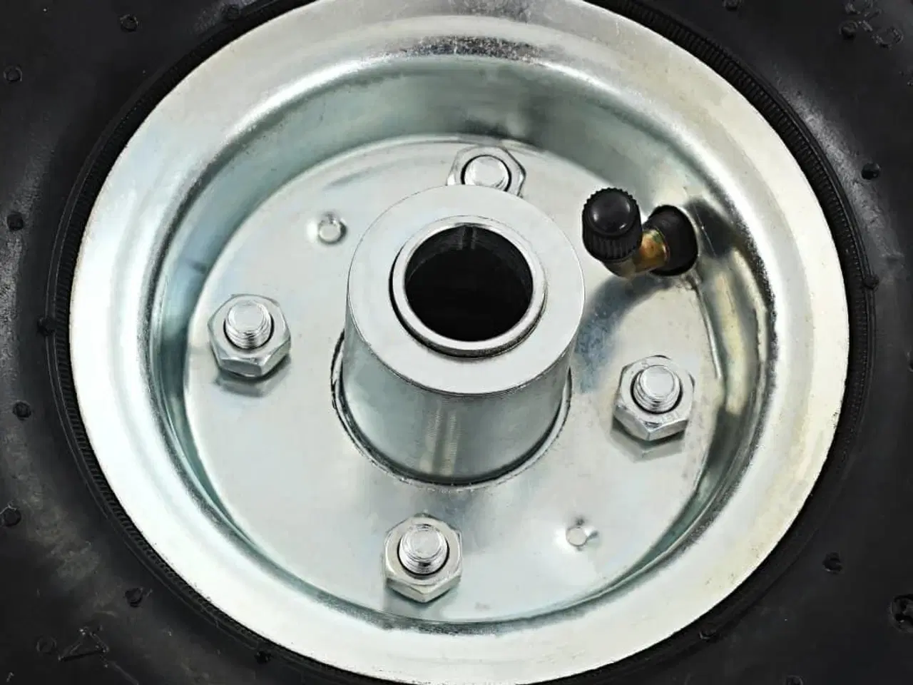 Billede 2 - Sækkevognshjul 2 stk. gummi 4.10/3.50-4 (260x83)