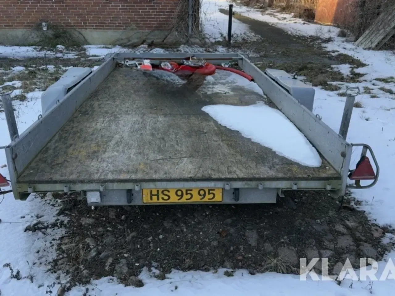 Billede 5 - Autotrailer Niewiadow Selandia A2502B med wirespil og ramper