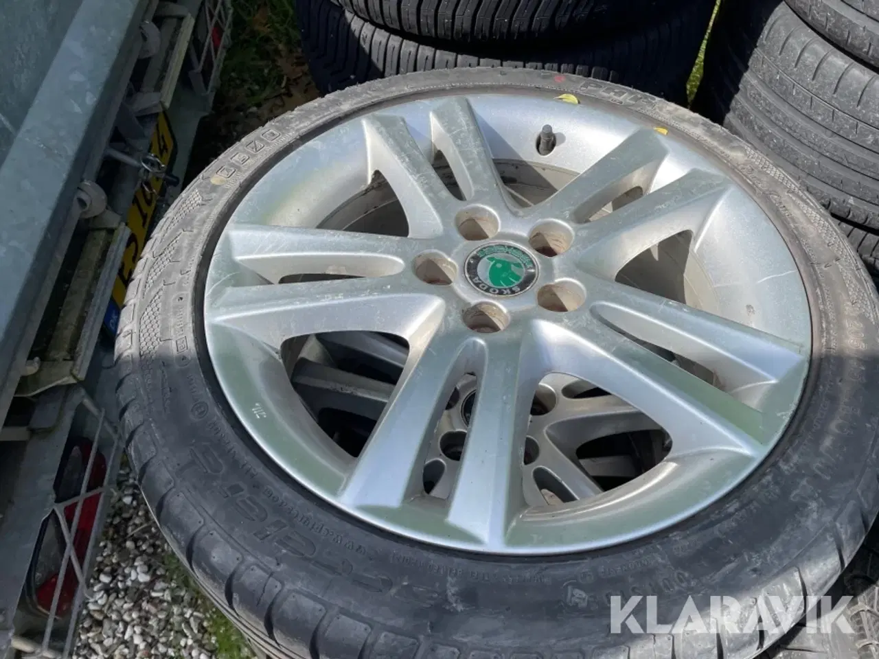 Billede 3 - Blandet lot dæk og fælge Blandet