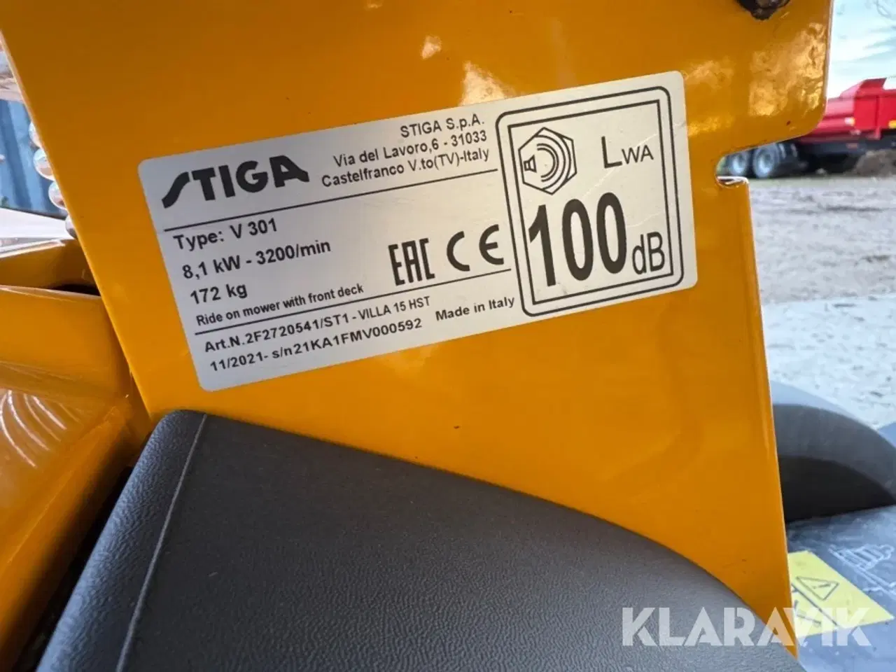 Billede 5 - Græsslåmaskine Stiga V301