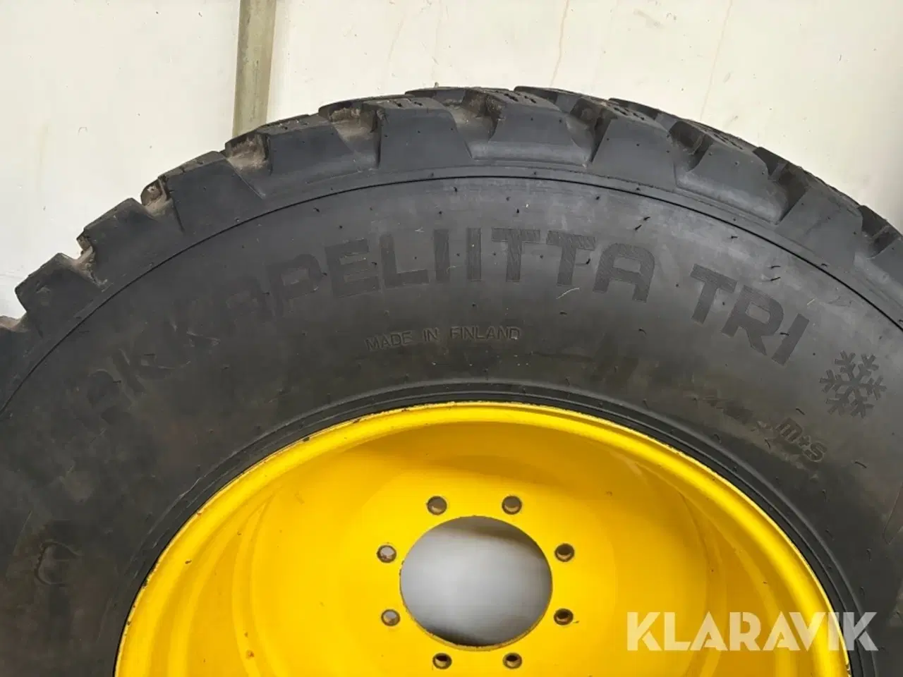 Billede 7 - Forhjul + fælge Nokian Hakkapeliitta TRI 2 styk