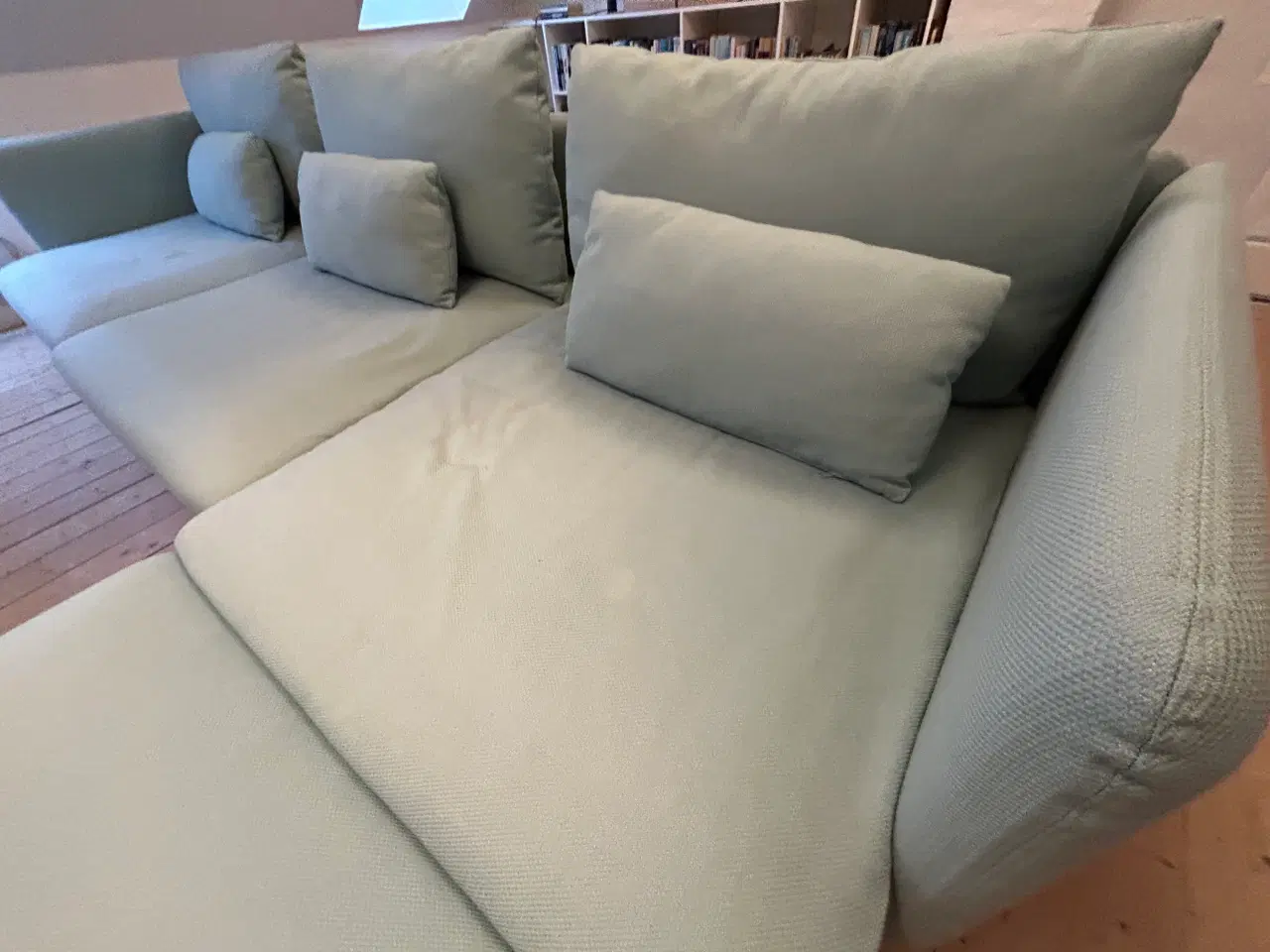 Billede 2 - Sofa 4 personers med chaiselong