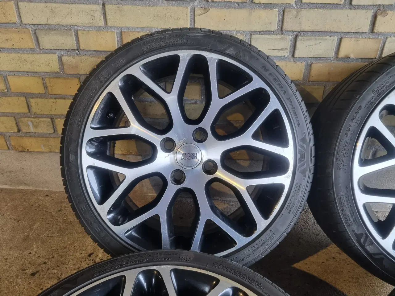 Billede 2 - 17'' Borbet MS fælge med sommerdæk