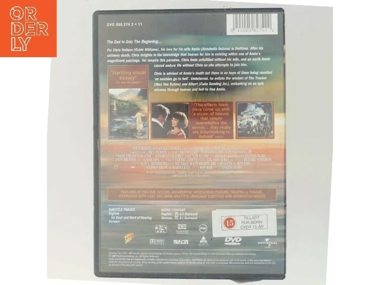 Billede 3 - What Dreams May Come med Robin Williams (DVD)