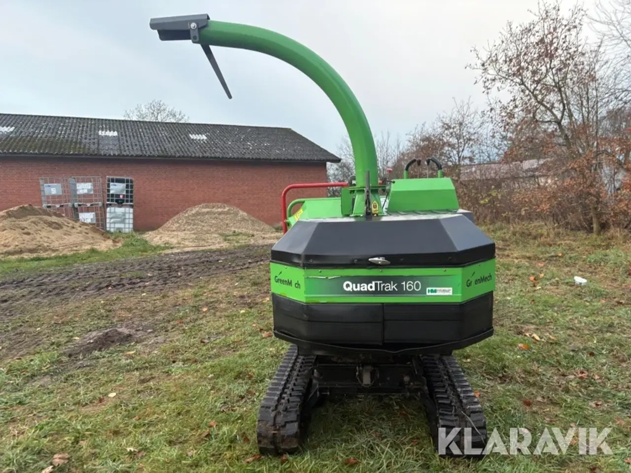 Billede 6 - Flishugger Greenmech Quadtrack 160 QT160MT35 på bælter