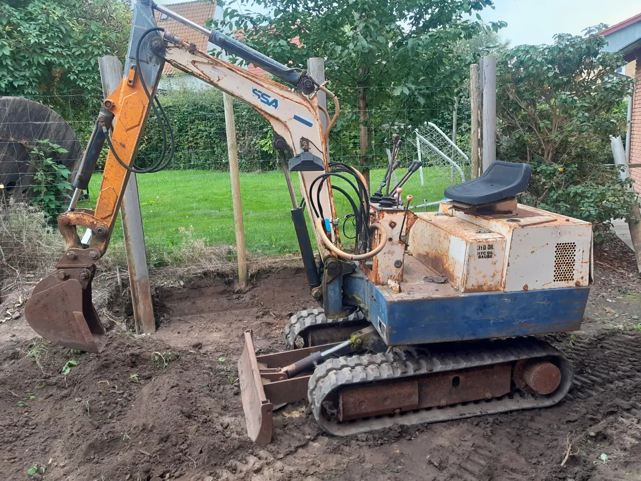 Billede 7 -  minigraver, ca 1200 kg