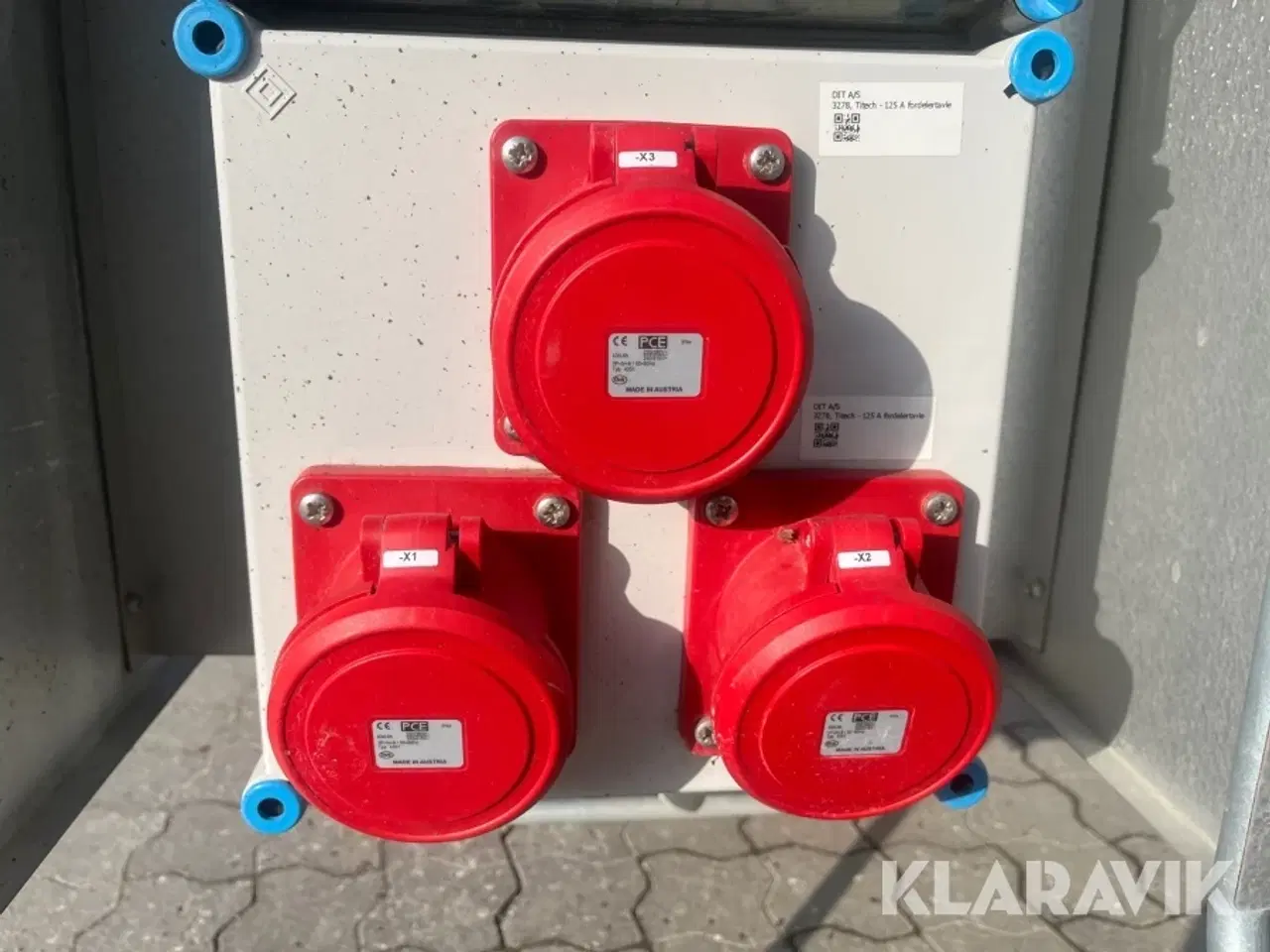 Billede 6 - Byggestrømstavle TITECH ELEKTRIC 125A 1 styk