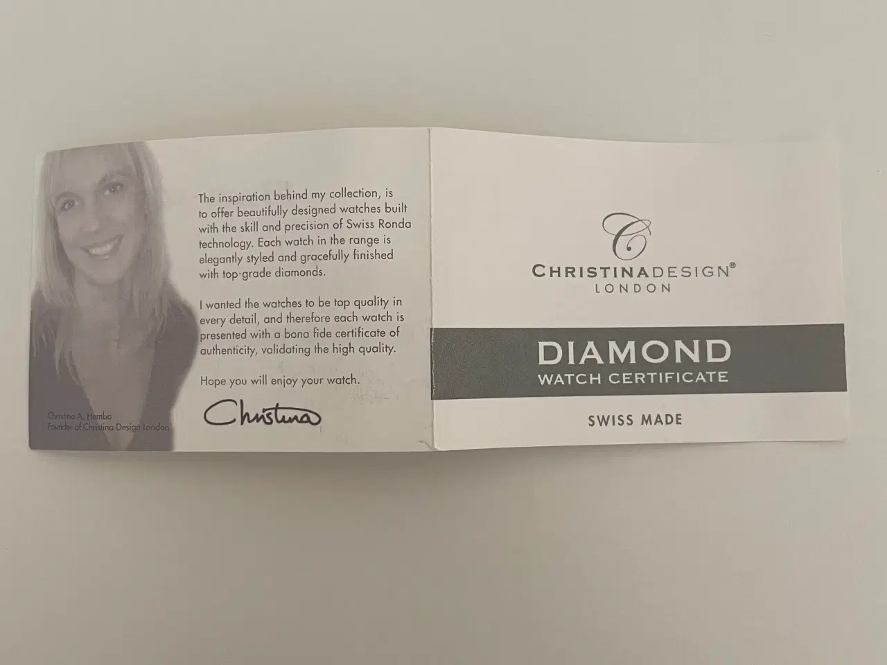 Billede 8 - Christina ur med 12 diamanter