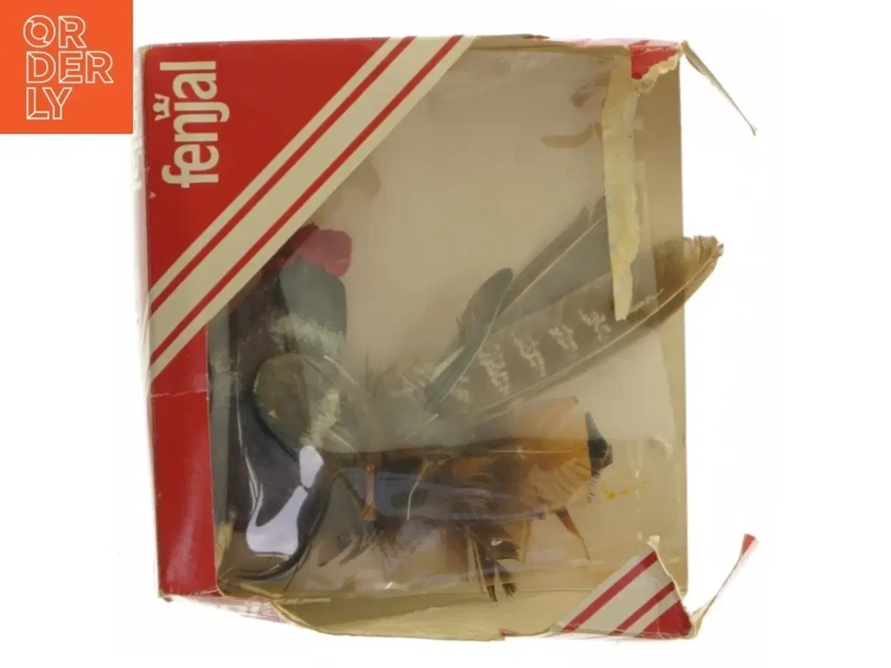 Billede 6 - Fugl med fjerdekoration fra Fenjal