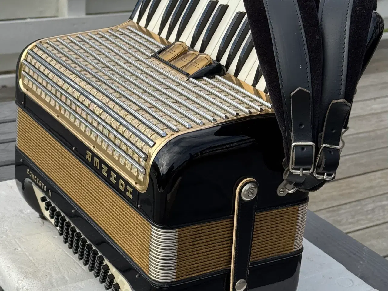 Billede 7 - Hohner Concerto II harmonika – flot og velspillend