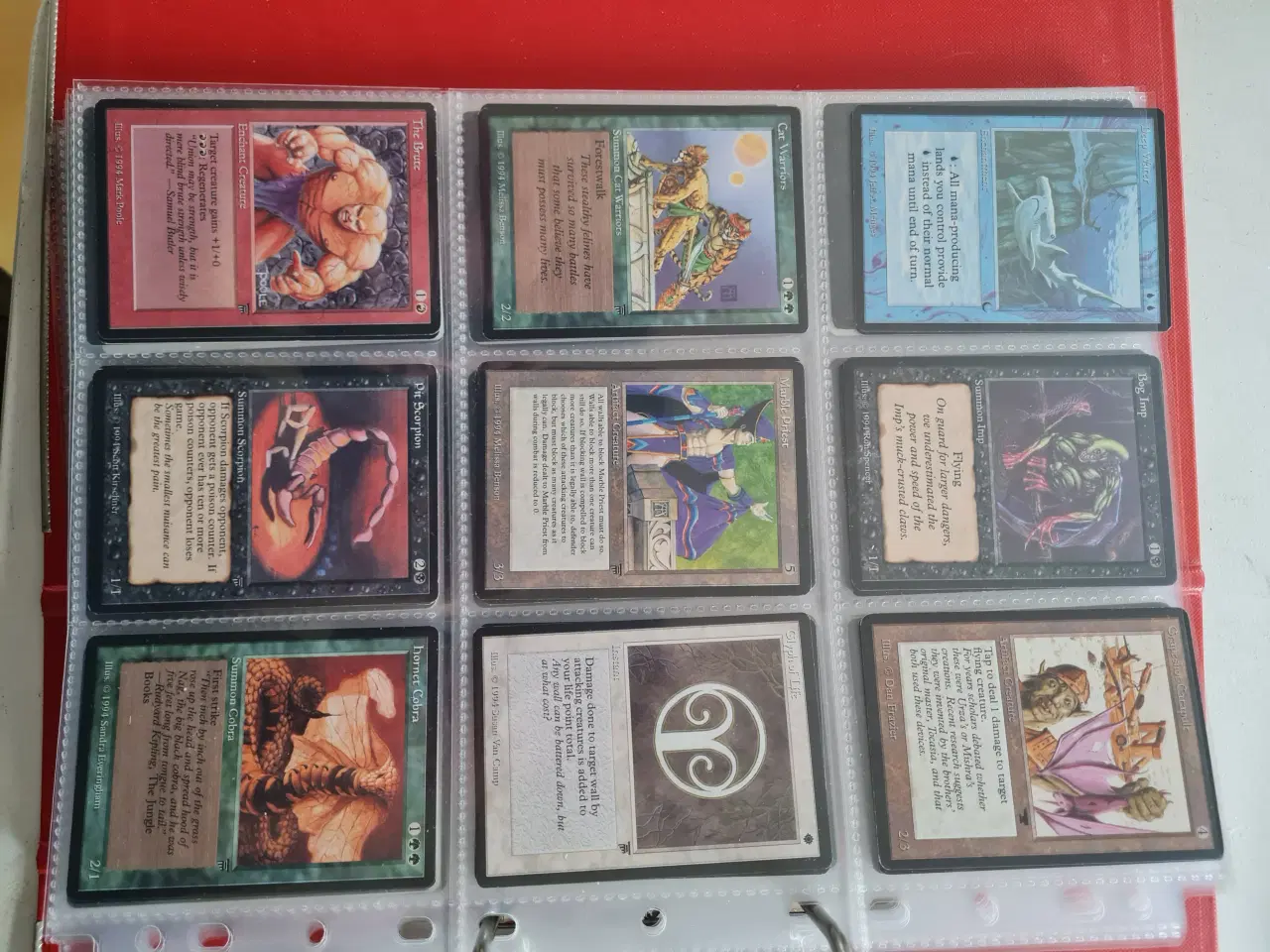 Billede 4 - Lille samling gamle magic kort mtg 