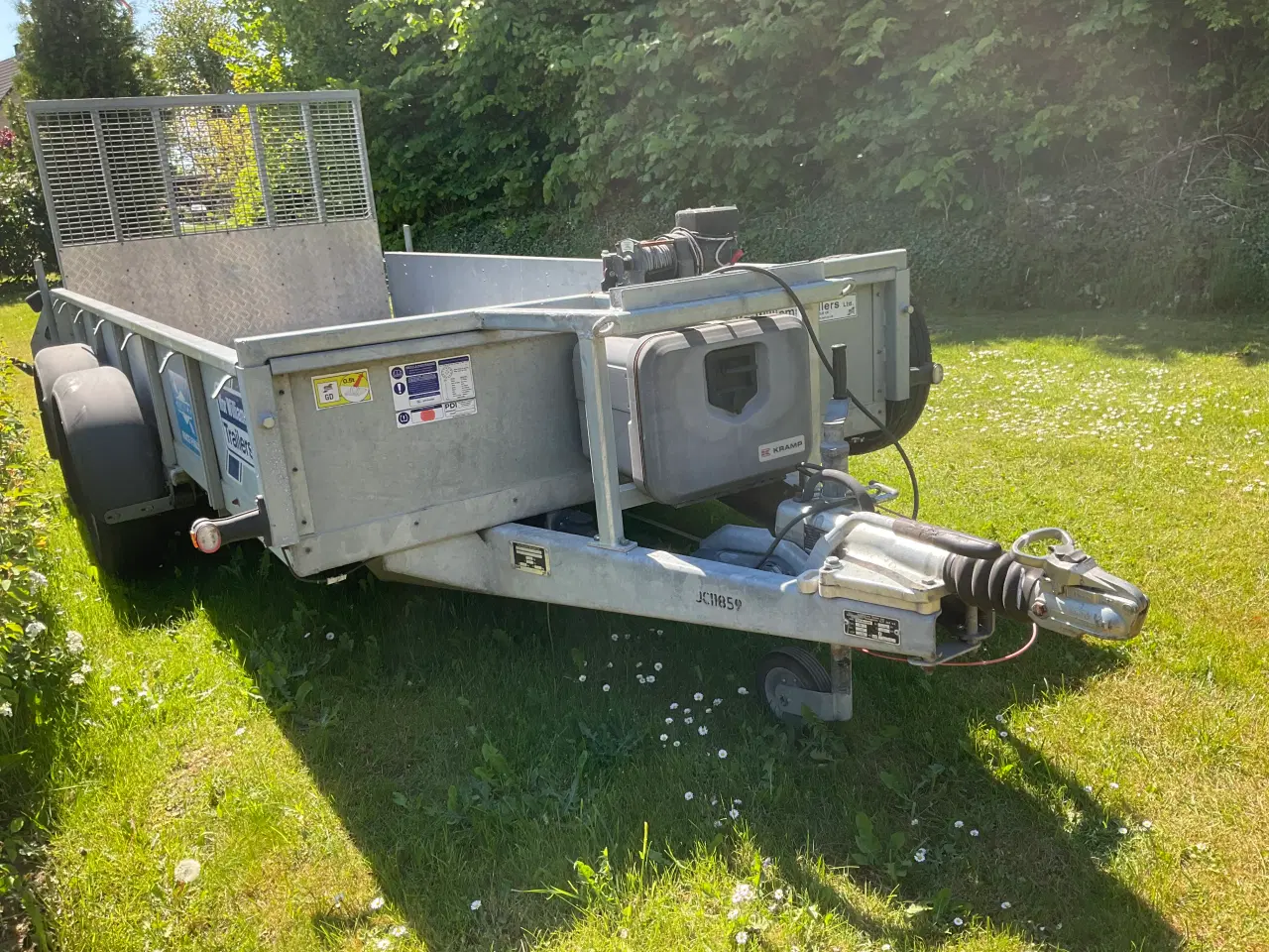 Billede 5 - Maskintrailer  2 Hb GD125. som ny