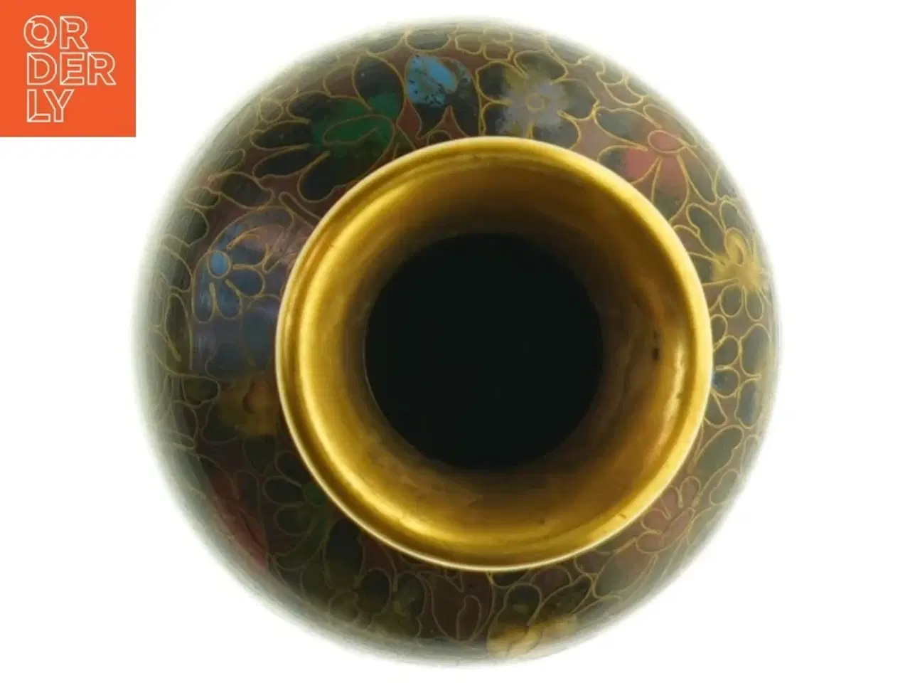 Billede 2 - Cloisonné vase (str. 17 cm)