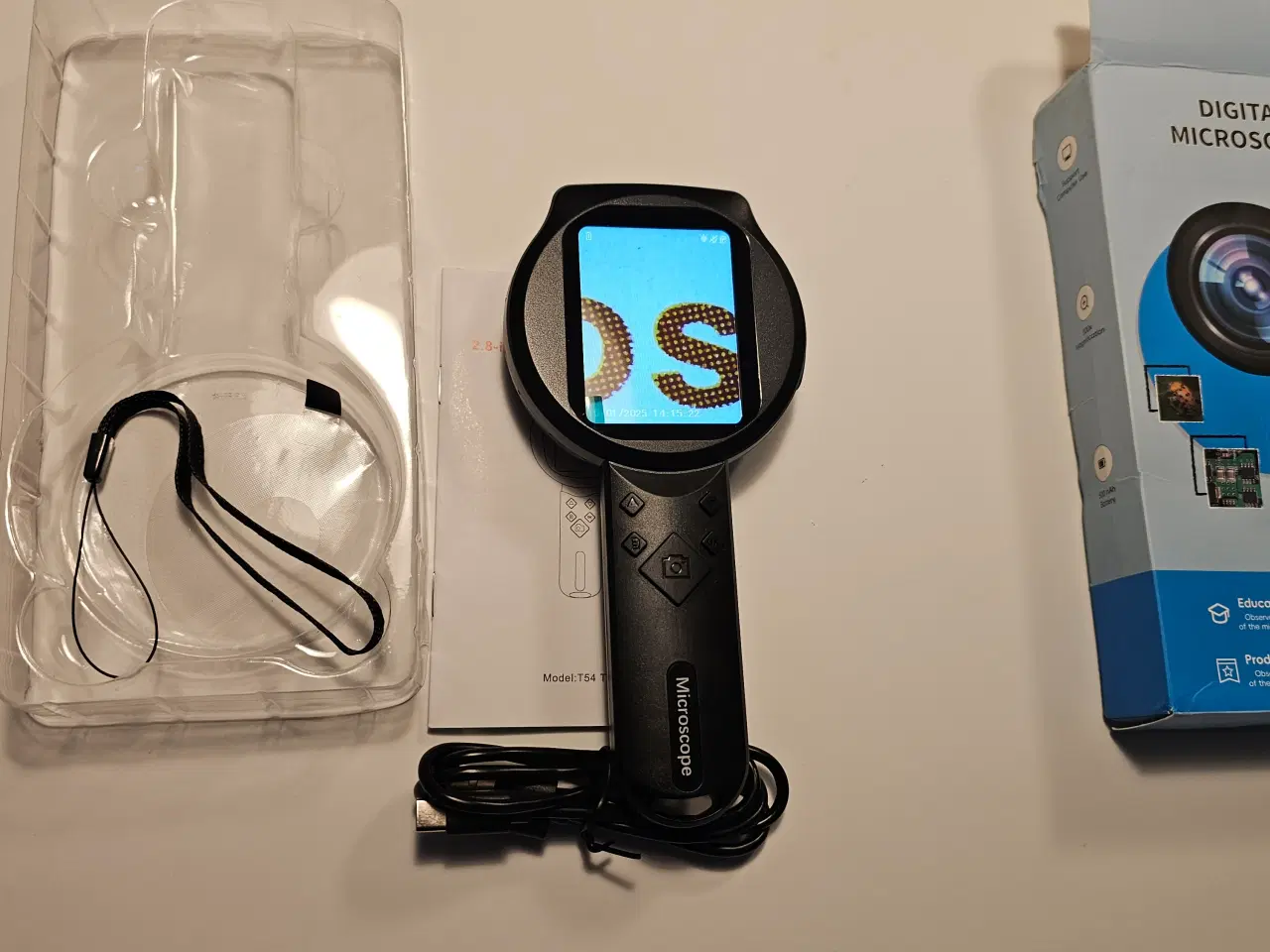 Billede 3 - Digital Lup/microskop med 100x forstørrelse - LED