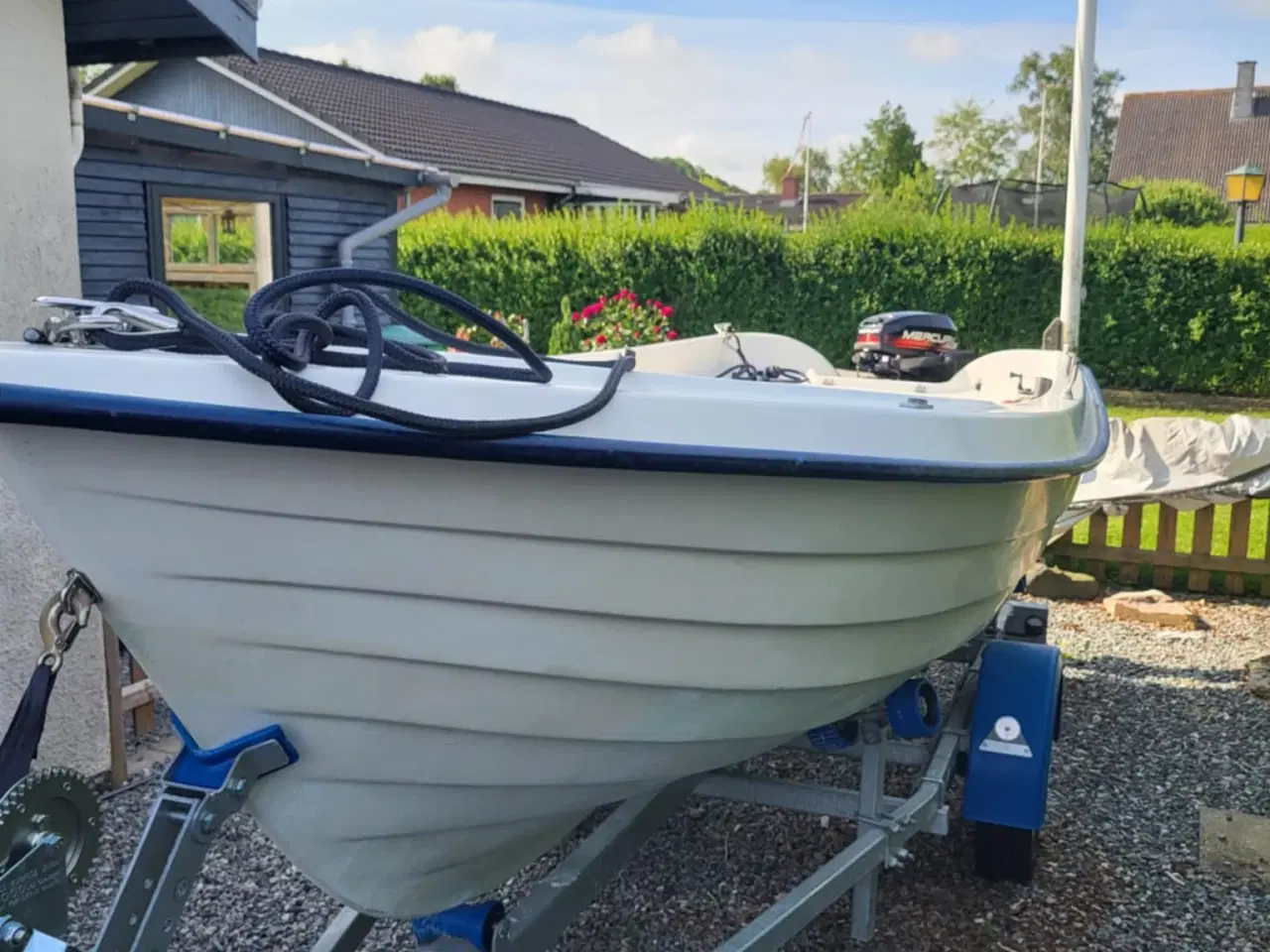 Billede 8 - Jolle med motor 