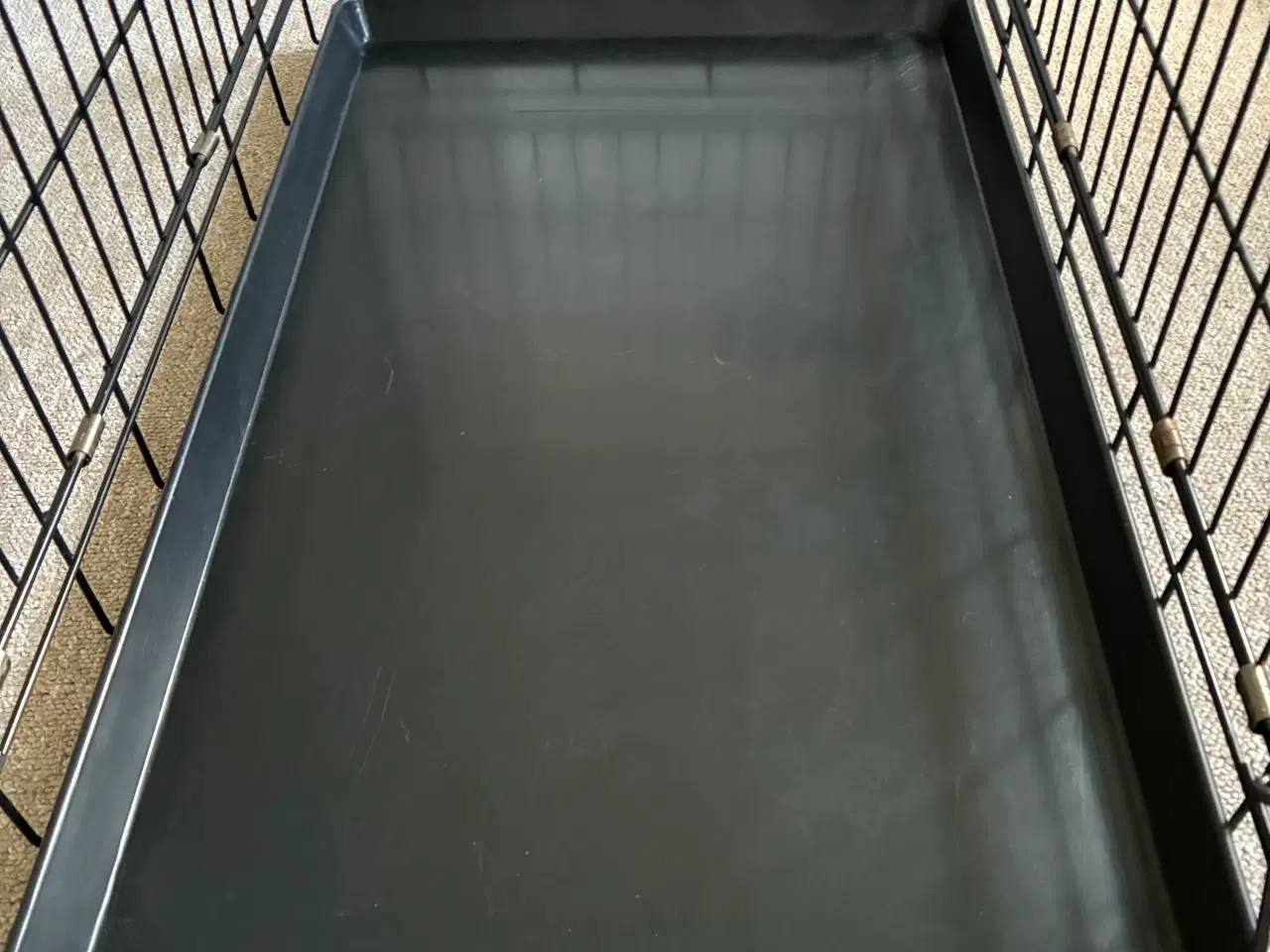 Billede 4 - Sort transportbur til hund 74x47x56 