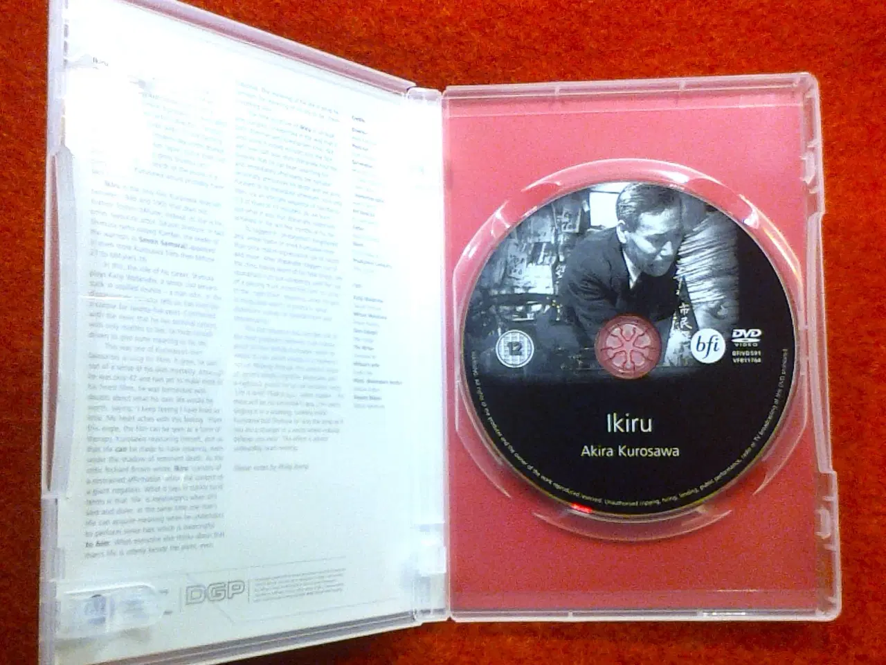 Billede 4 - DVD Ikiru, instruktør: Akira Kurosawa