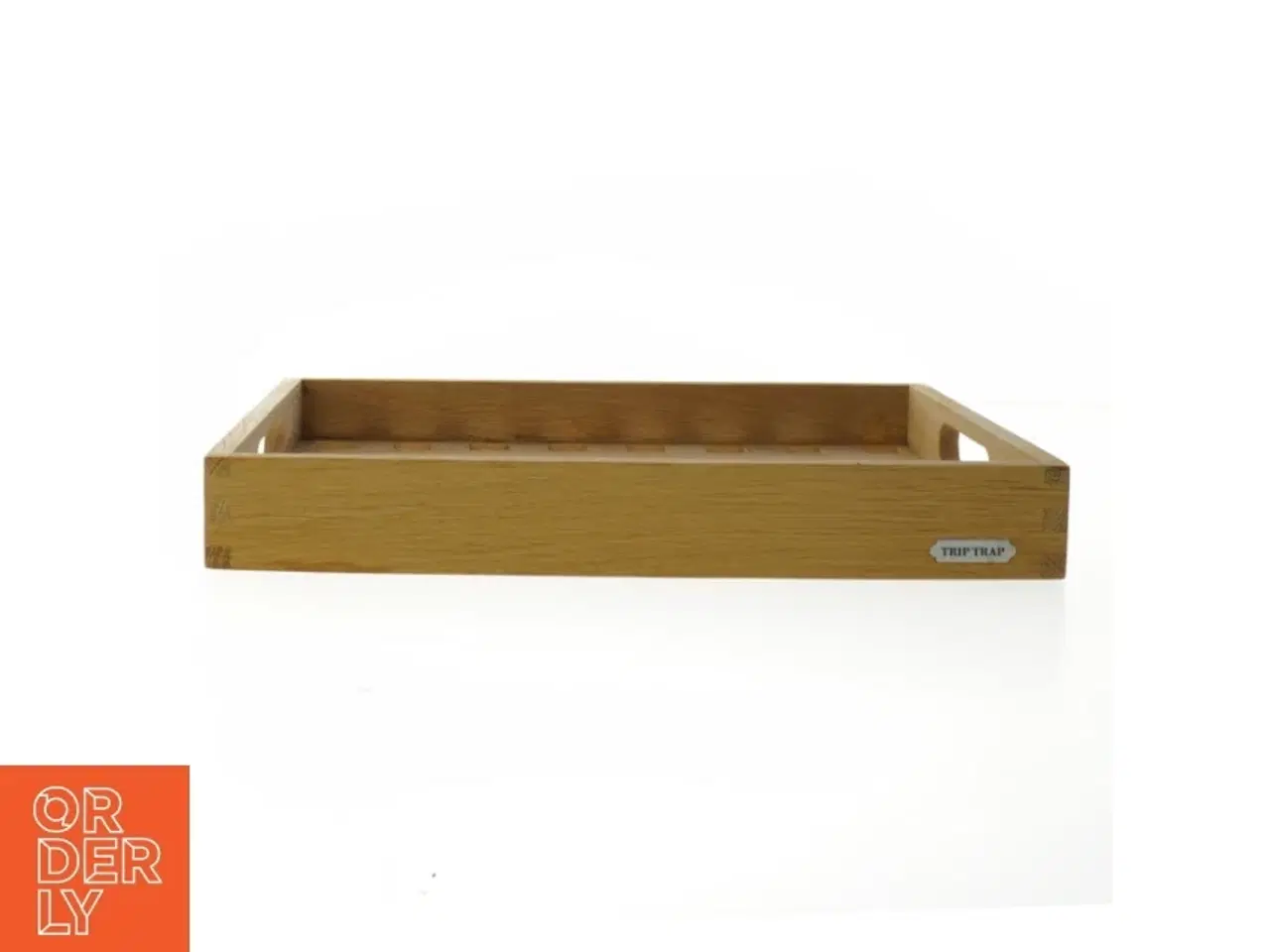 Billede 3 - Træbakke Trip Trap (str. 33,5x24,5 cm)