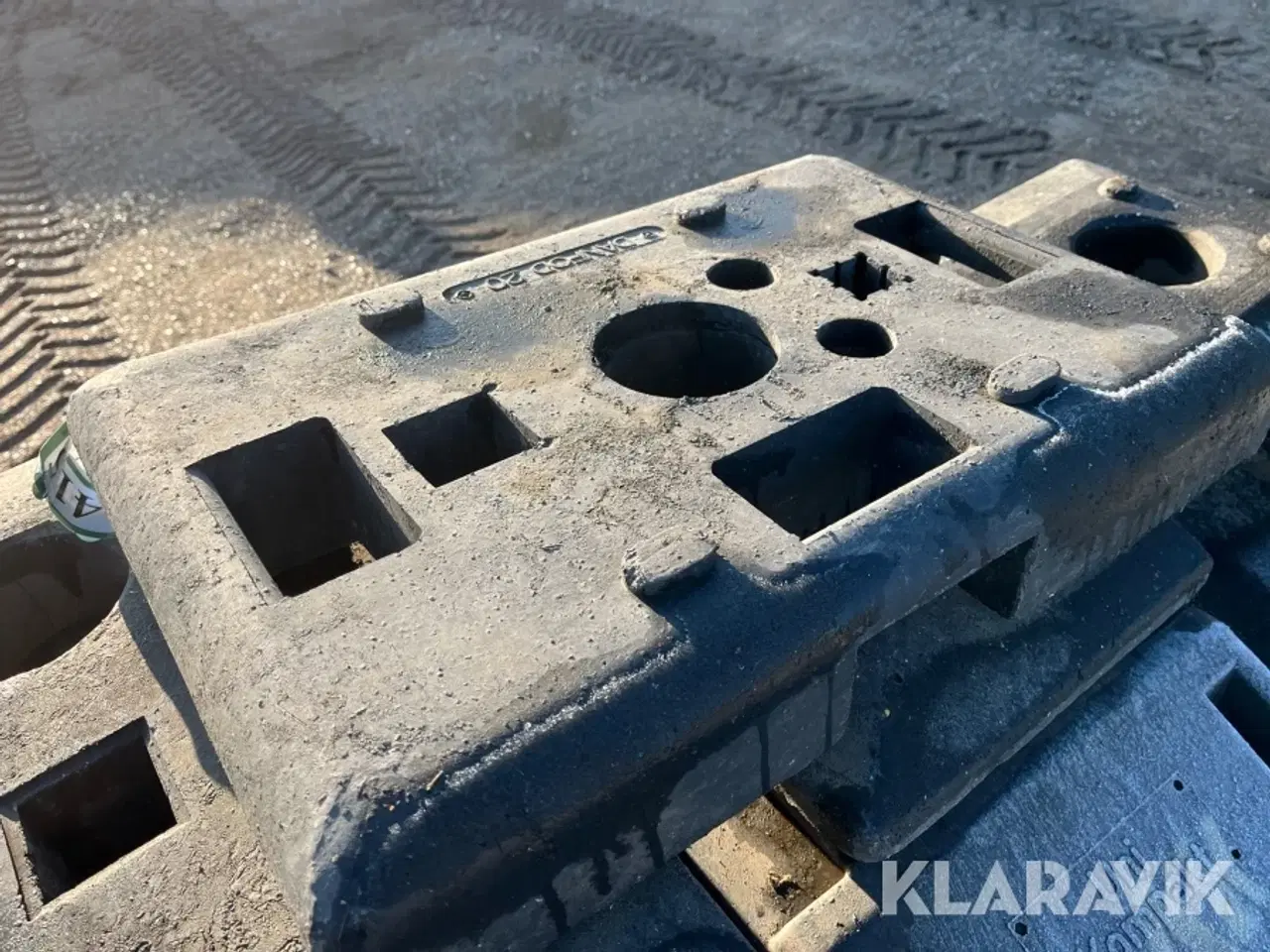 Billede 4 - Fødder til afspærringsmaterialer + Spæreflader