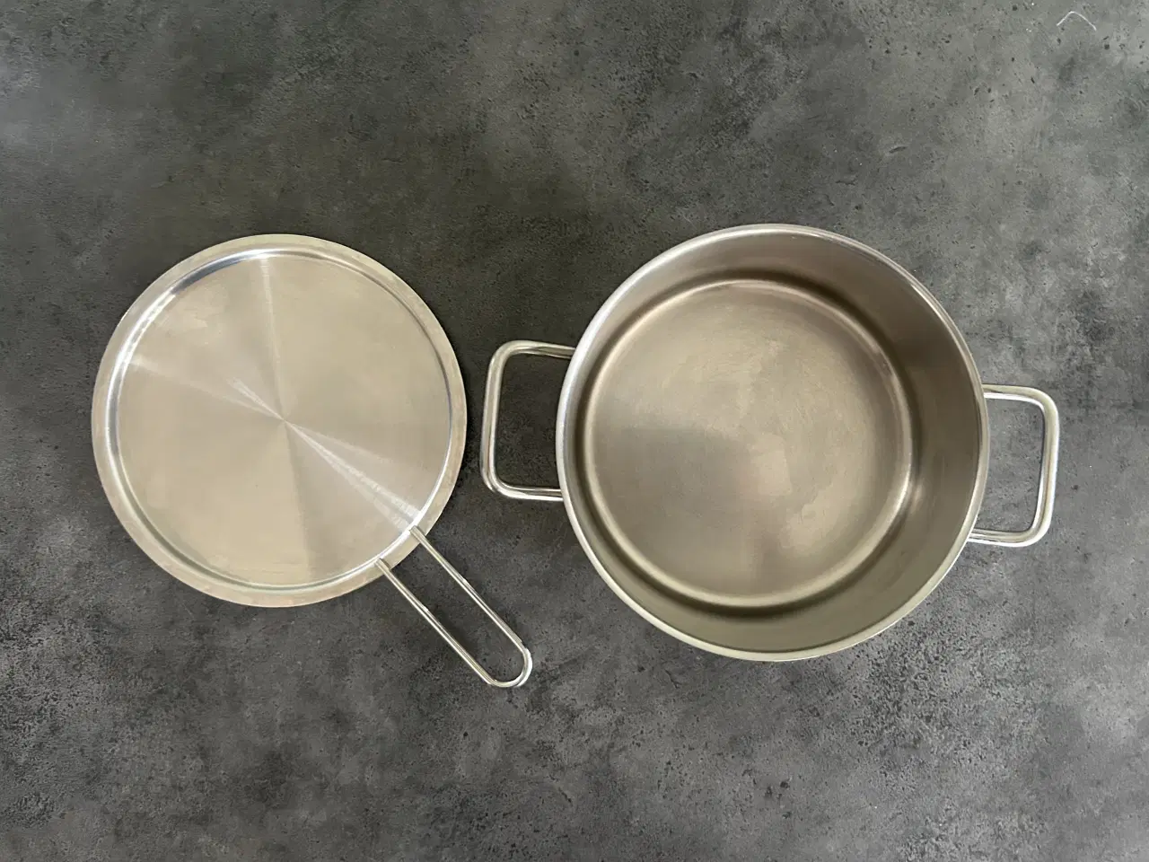 Billede 3 - Eva Trio gryde med tilhørende låg. Rustfrit stål.