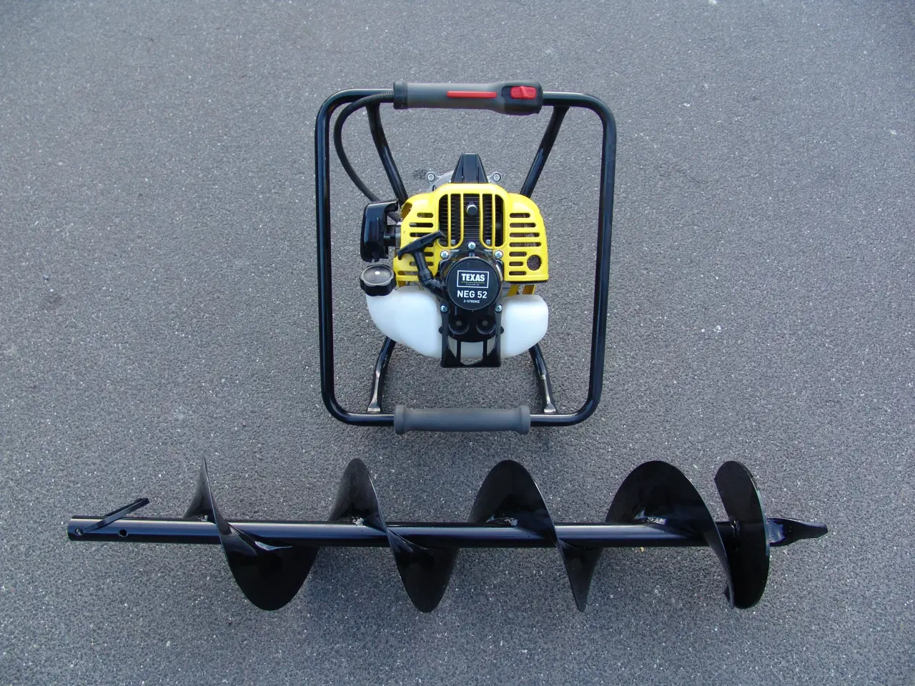 Billede 1 - havemaskine   benzin pælebor