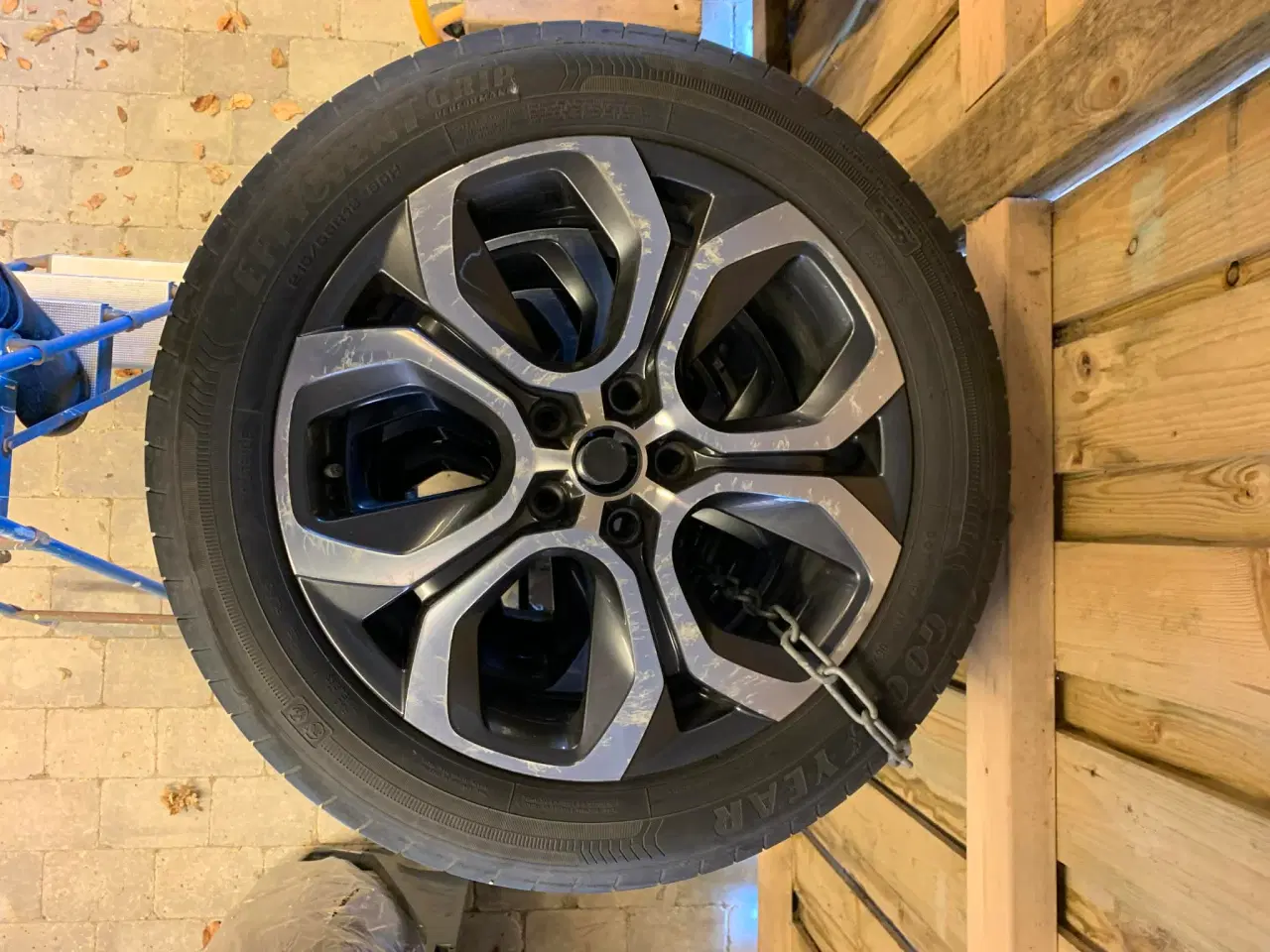 Billede 1 - Aluminiumsfælge med sommerdæk 4 stk. til Renault C