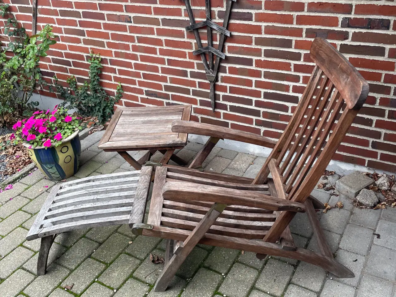 Billede 1 - Teak Dæksstol
