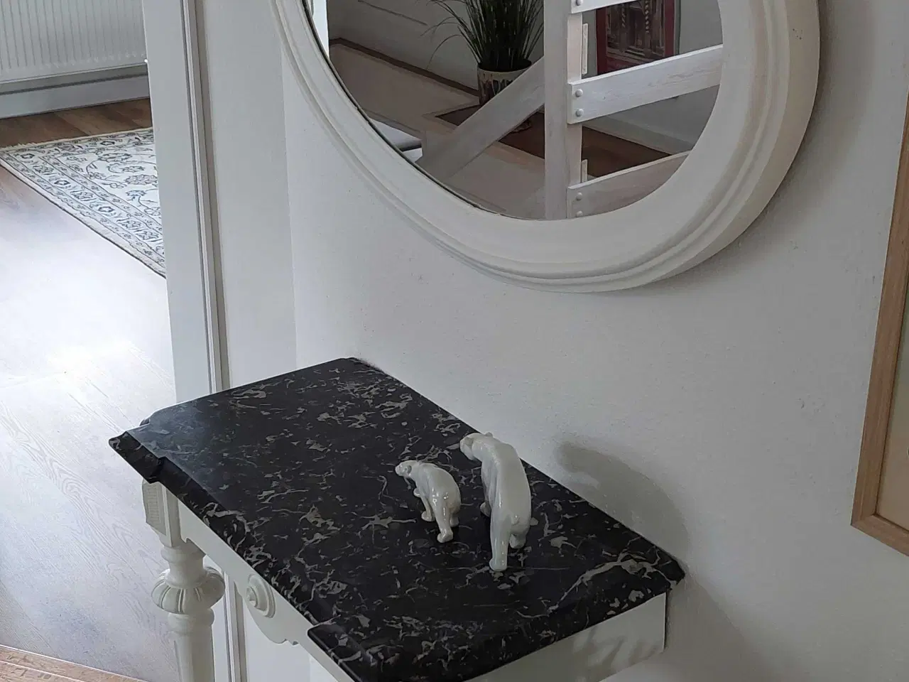 Billede 7 - Antikt entre' møbel med spejl !! 