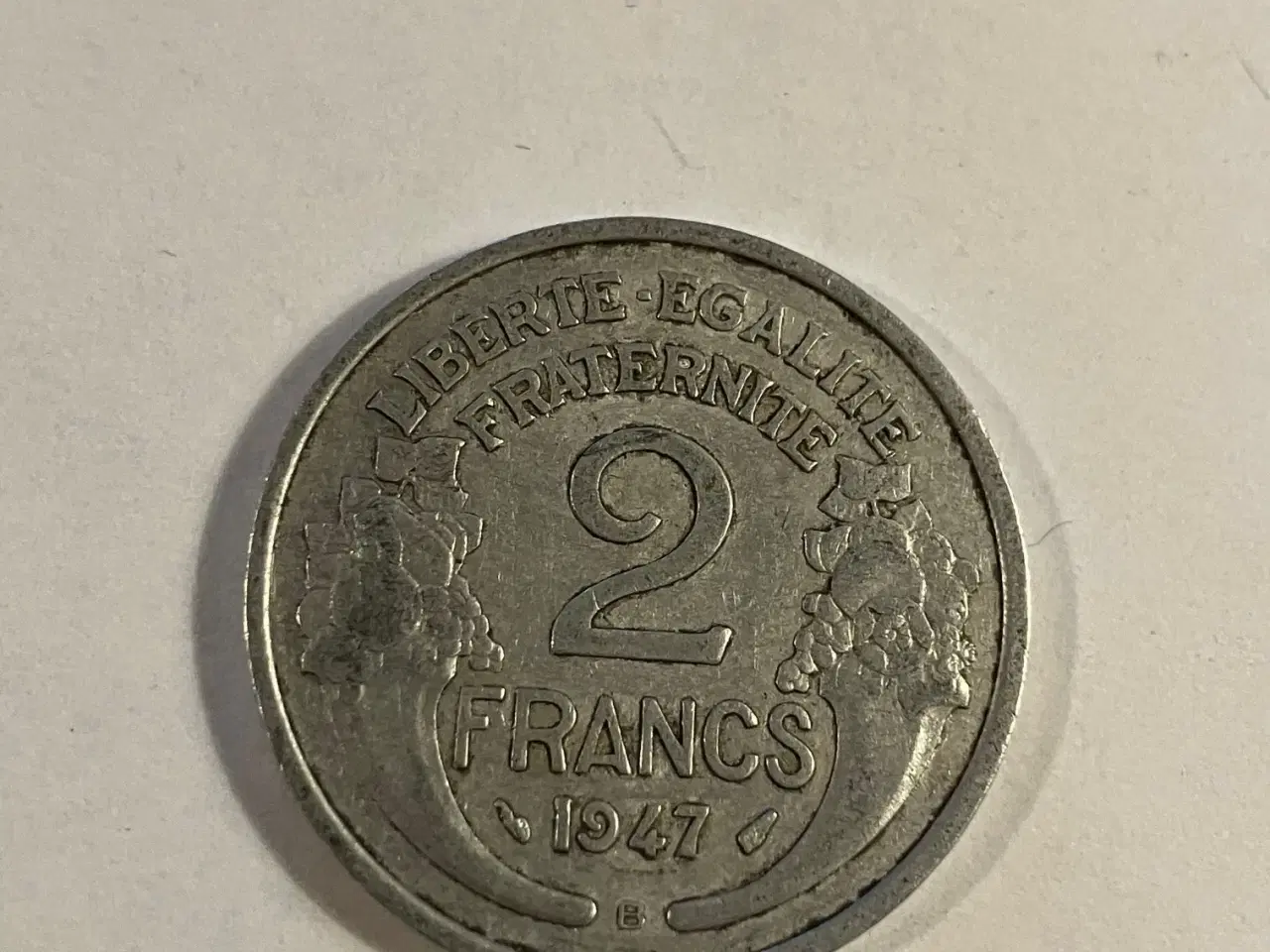 Billede 1 - 2 Francs 1947 France