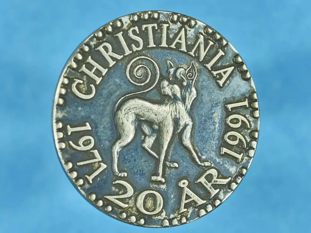 Billede 2 - Christiania mønter og medaljer KØBES