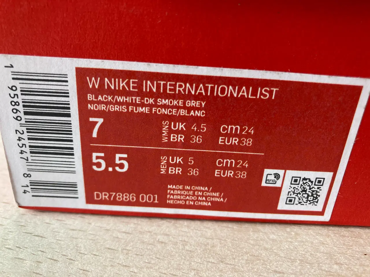 Billede 3 - Sneakers W nike internationalist str 5,5