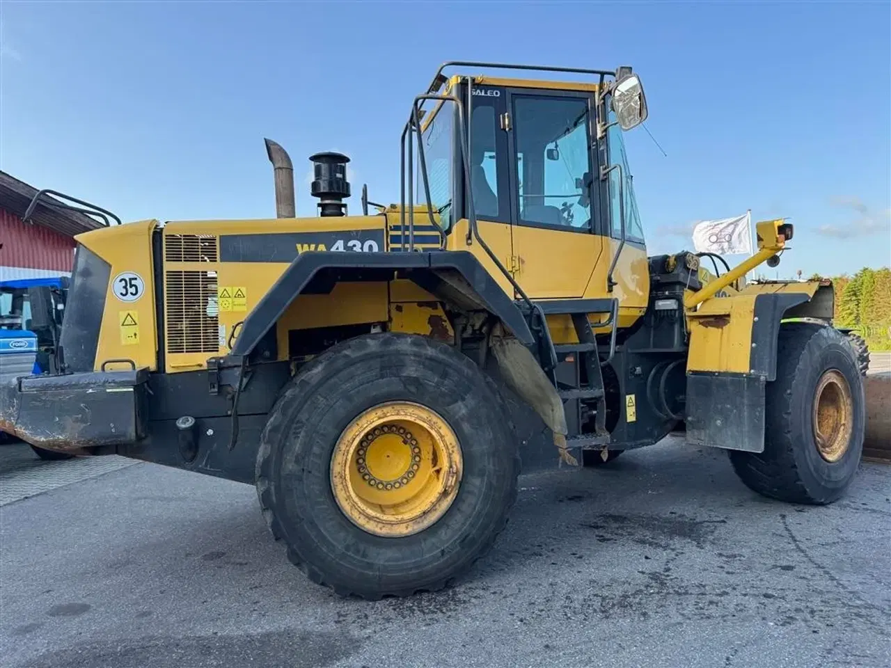 Billede 12 - Komatsu WA430-6 MED HURTIGSKIFTE OG SKOVL!