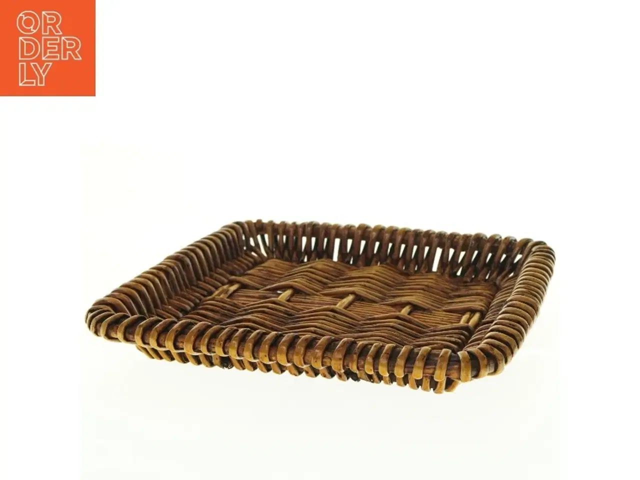 Billede 1 - Flettet bakke (str. 25 x 25 cm)