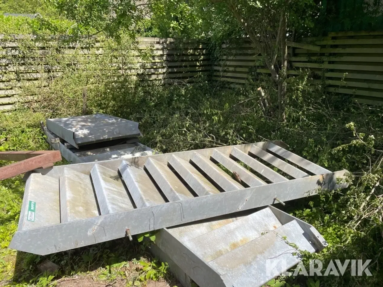 Billede 1 - Trapper galvaniseret jern