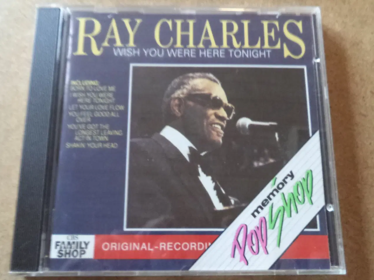 Billede 1 - Ray Charles ** Wish You Were Here Tonight