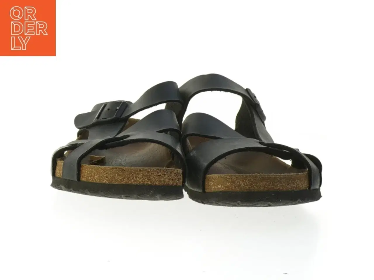 Billede 3 - Birkenstock sandaler med læderremme (str. 42, bred model)