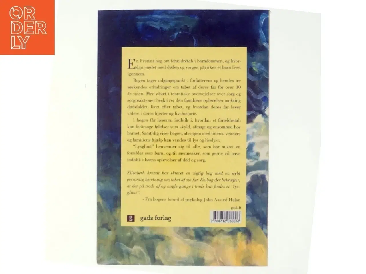 Billede 3 - Lysglimt : om forældretab i barndommen af Elisabeth Arendt (f. 1975) (Bog)