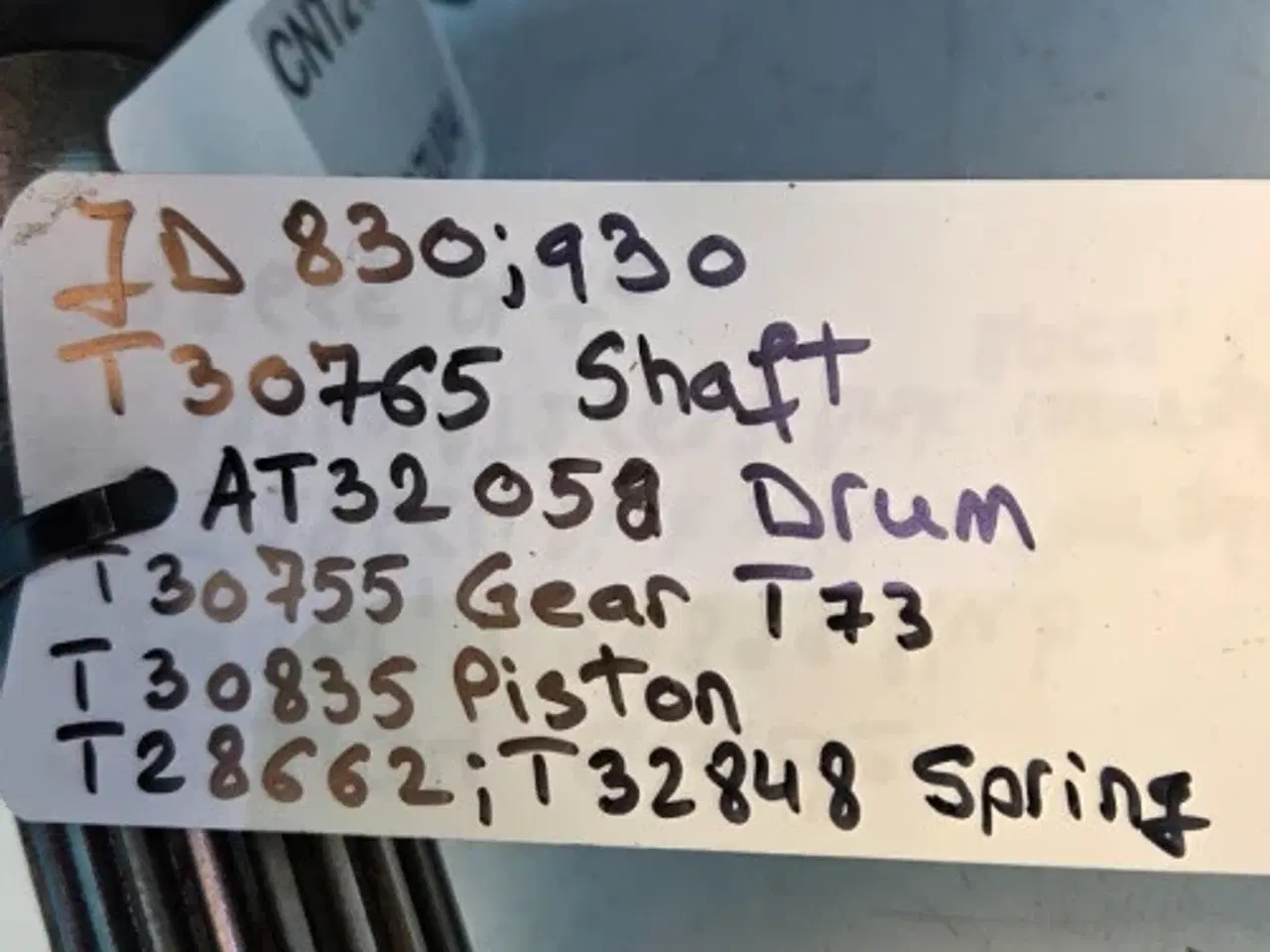 Billede 9 - John Deere 830 Pto Kobling T30765