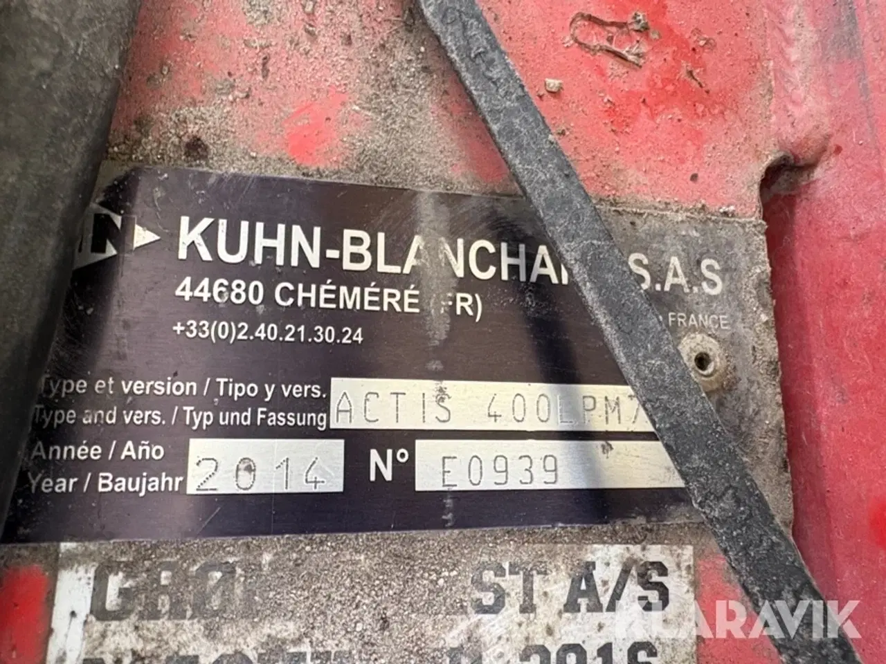 Billede 5 - Marksprøjte Kuhn ACTIS 400 LPM7