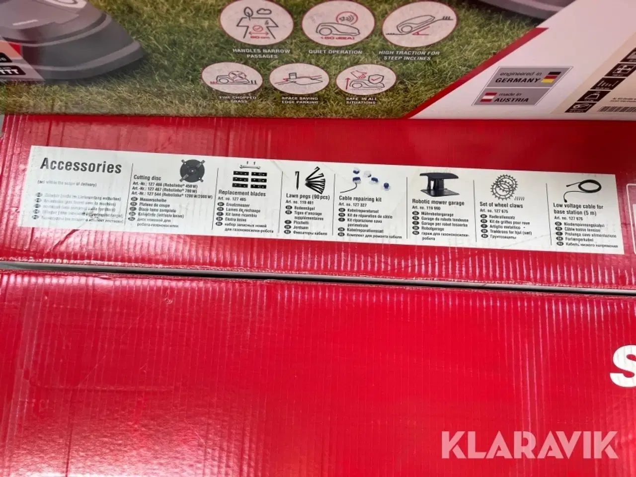 Billede 6 - Robotplæneklipper Alko Robolinho 700 W og garage
